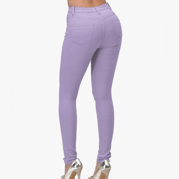 New  Kayden K California woman’s
 LILAC SKINNY JEANS 
MSRP $89 - Picture 4 of 9